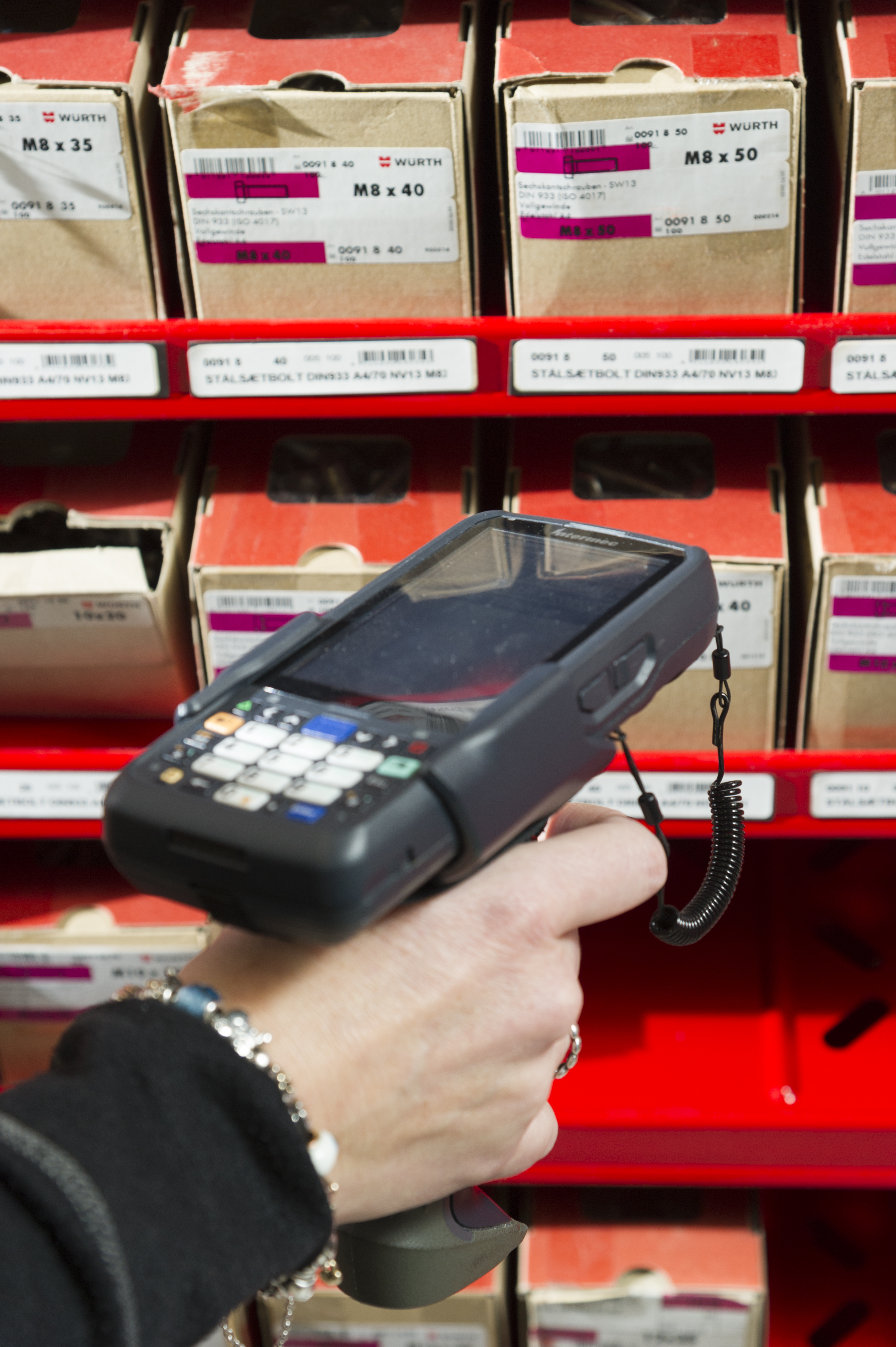 Information Leverandoer Logistik Indkoeb Scanner Varer Lager 2020