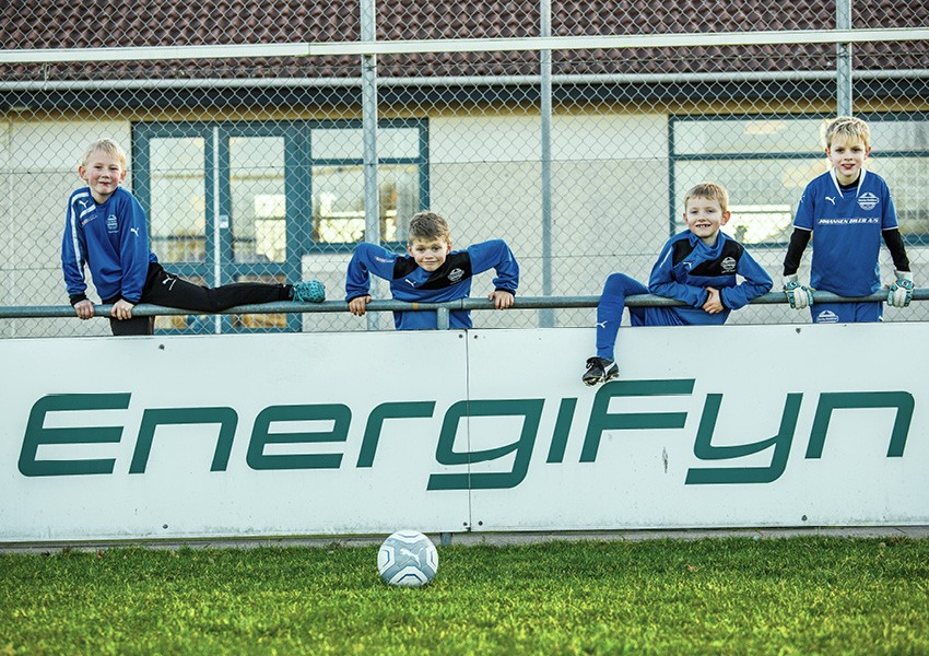 Drenge ved Energi Fyn bande hos Næsby Boldklub