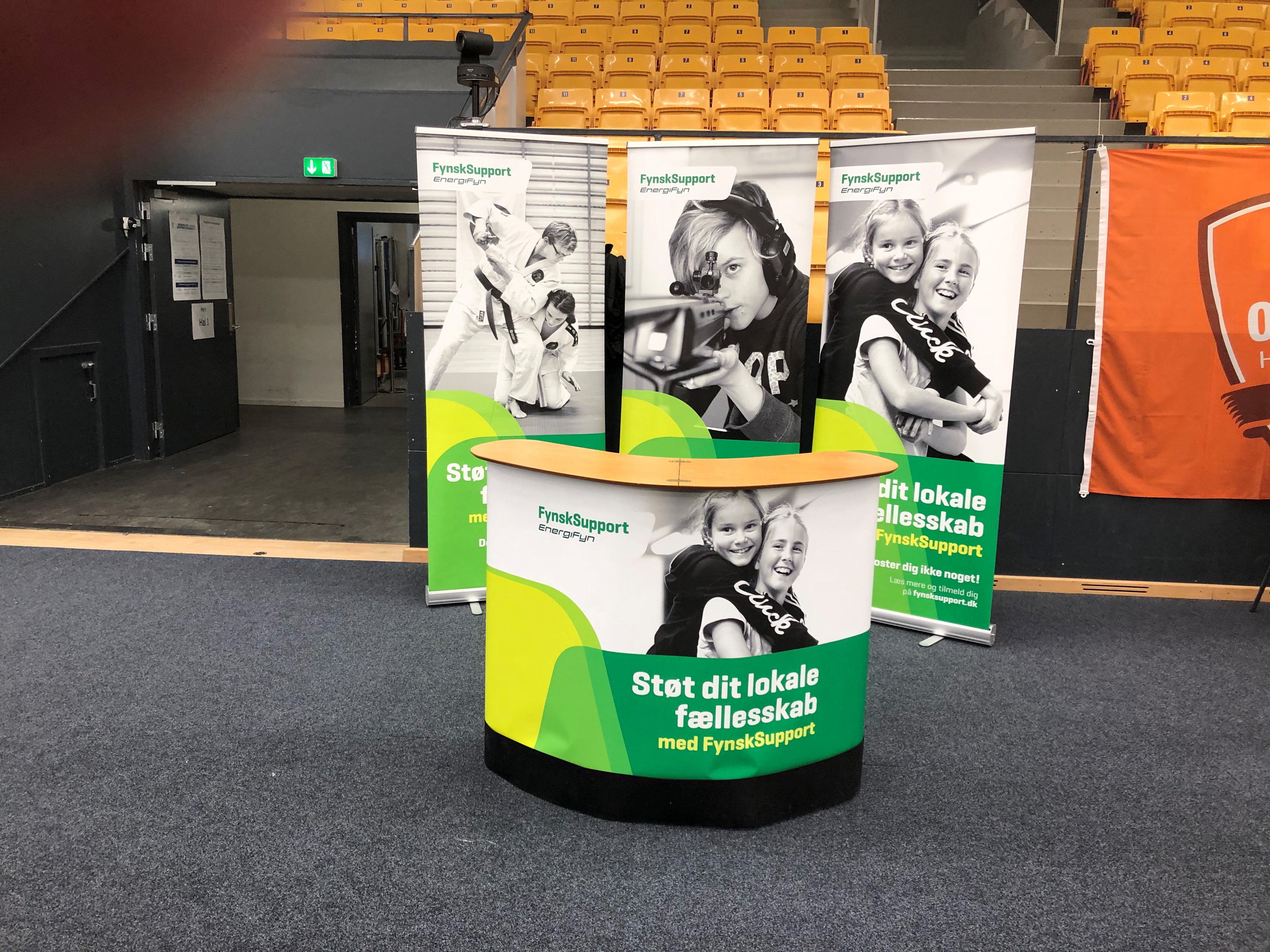Lån FynskSupports udstillermateriale gratis