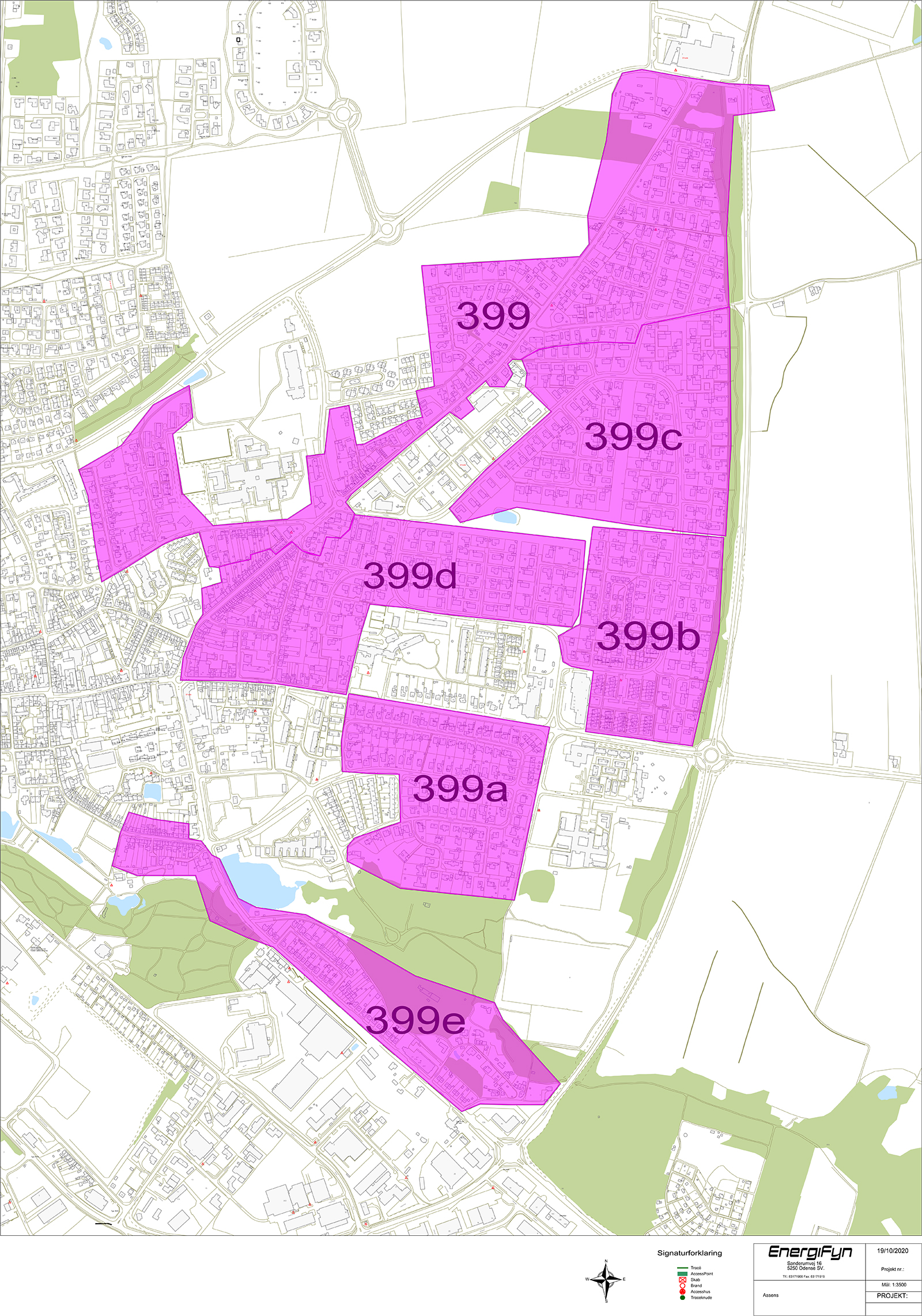 Fiber Undersøgelserområder Kort Assens Fiber Undersøgelserområder Kort Assens