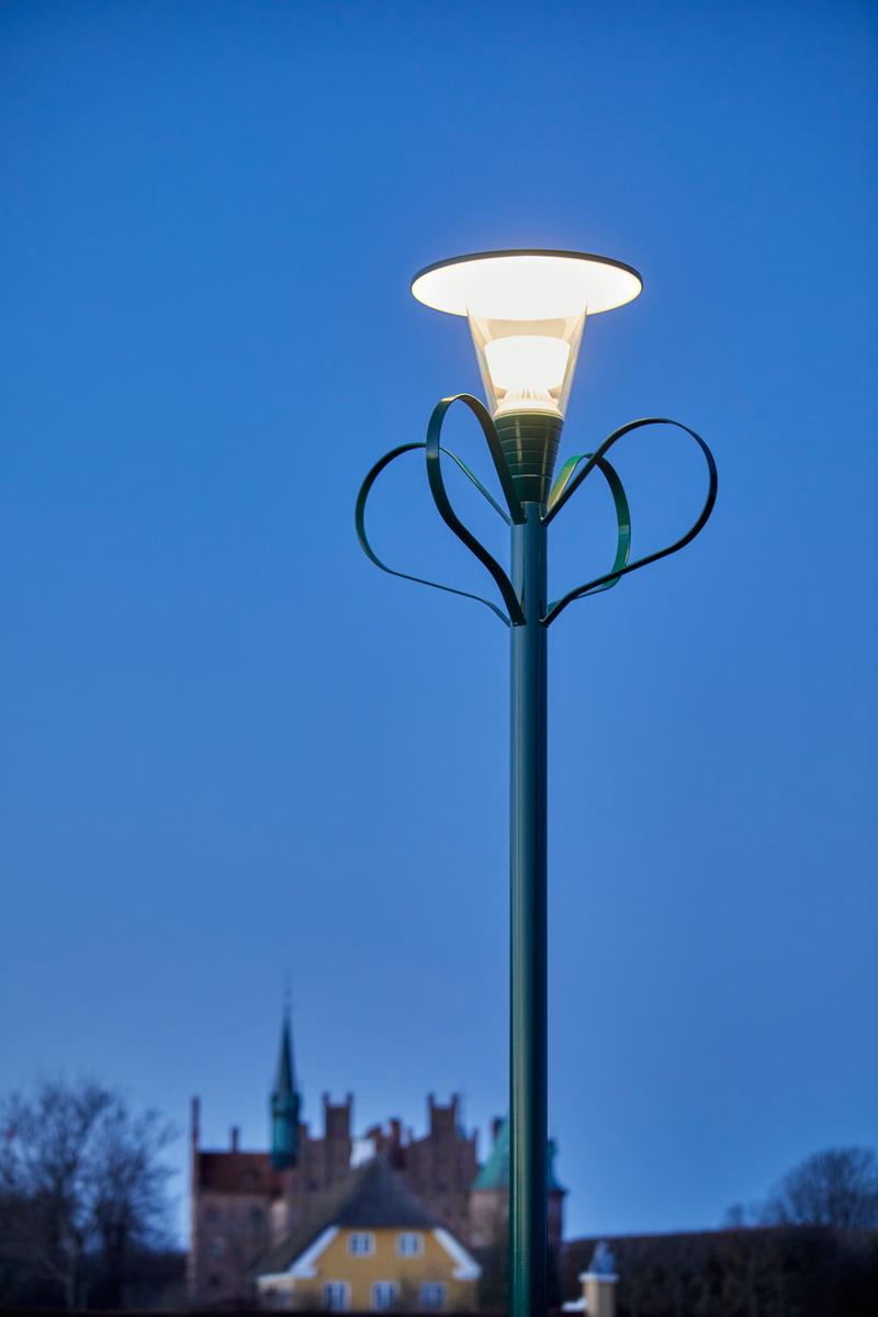 Udelys Case Egeskov Parkeringsplads Mast Armatur Lygte 2021