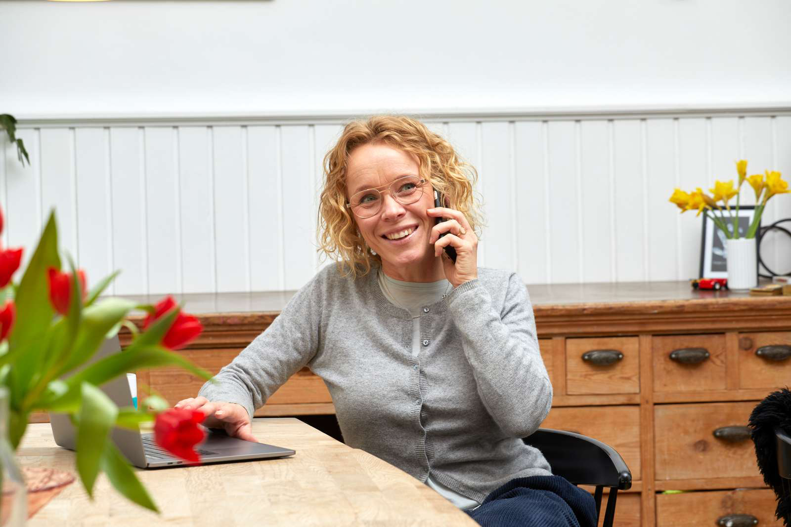 Kundecenter Dame Telefon Computer 2020